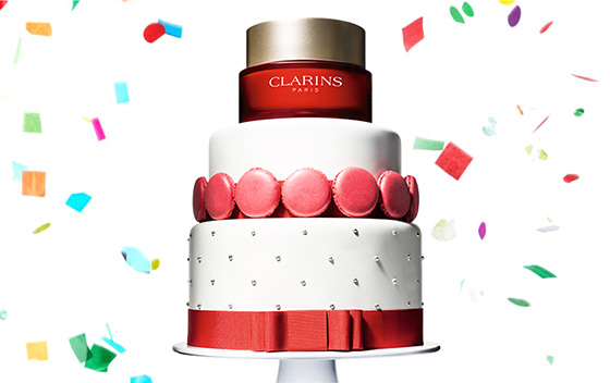 Clarins celebra su cumpleaños contigo