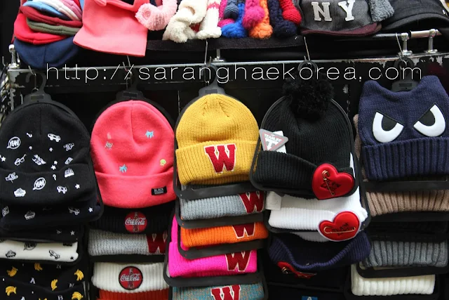 Hats with design in Korea