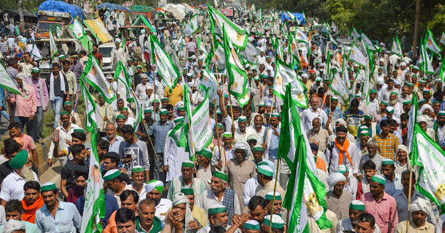 kisan protest