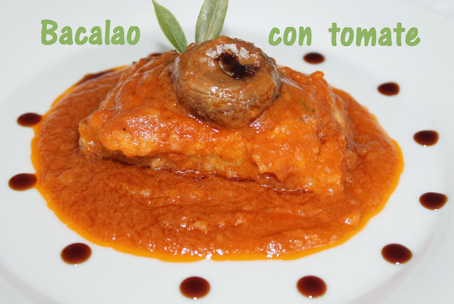 bacalao con tomate