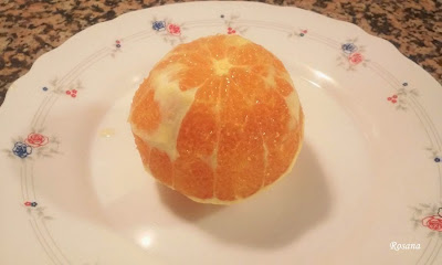 que no quede piel en la naranja