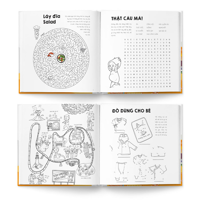 [A116] Chọn sách thai giáo: Nhất định phải đọc trọn bộ Activity book
