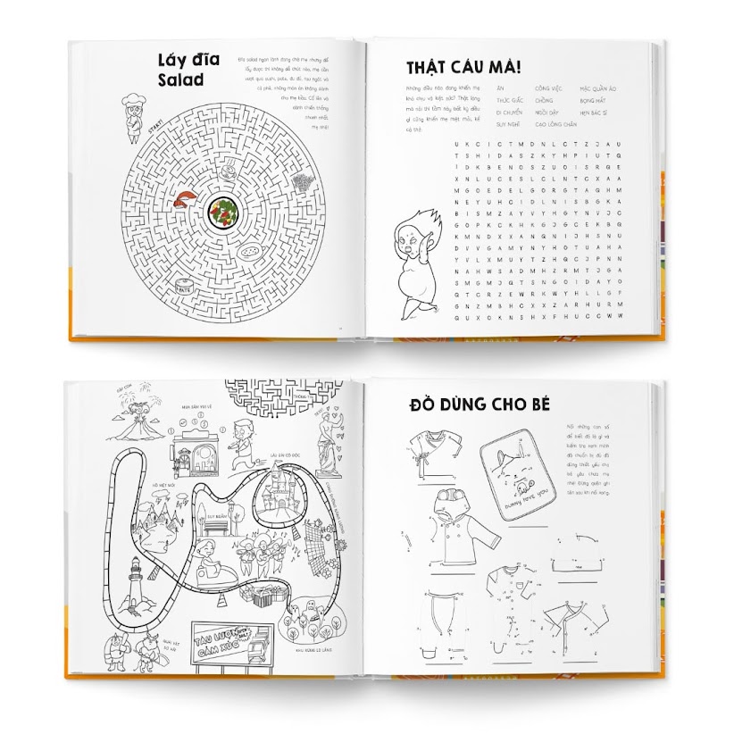 [A116] Activity book: Bộ sách gắn kết tình cảm Mẹ và Bé