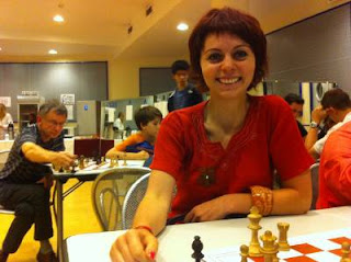 La vice championne de France 2011, Nino Maisuradze © Chess & Strategy  