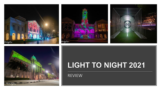 Light to Night Festival 2021 Review: Lightshows and Art Installations