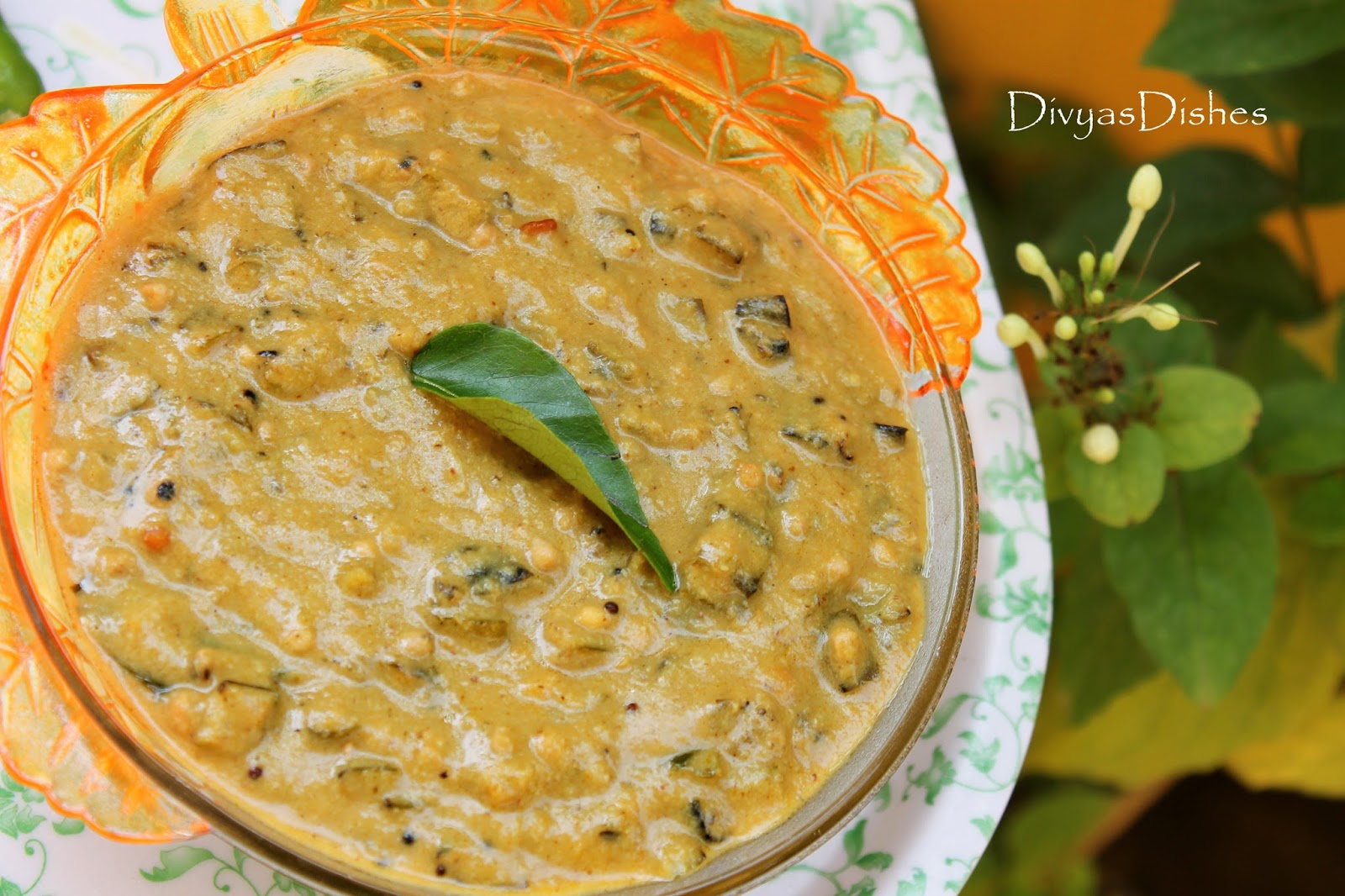 DelightFulDishes BendeKayi Okra Ladies Finger Gravy Curry