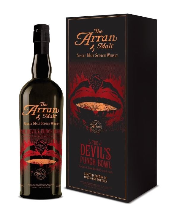 The Whisky Wire Arran Devil's Punch Bowl " A Devilicious Delight"