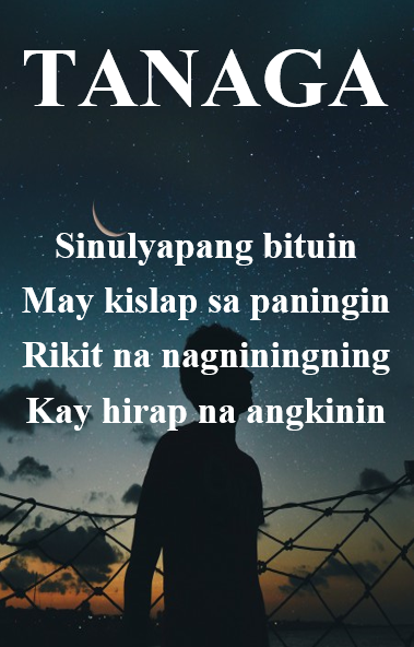 21ST CENTURY LITERATURE: TANAGA (BITUIN)