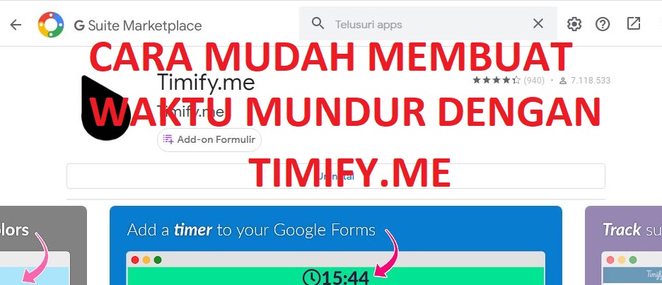 Cara Mudah Membuat Waktu Mundur Di Google Form Gurune Fatur