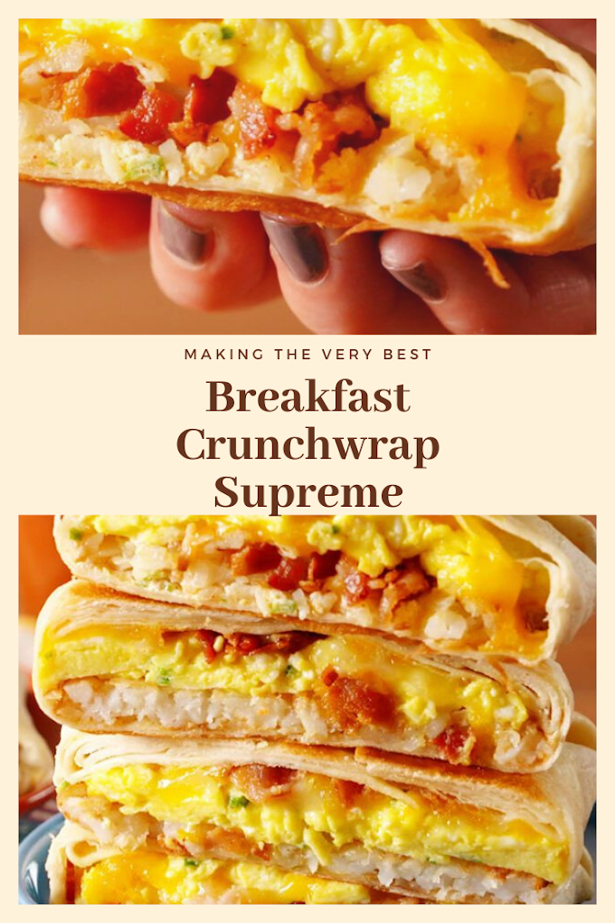 Breakfast Crunchwrap Supreme