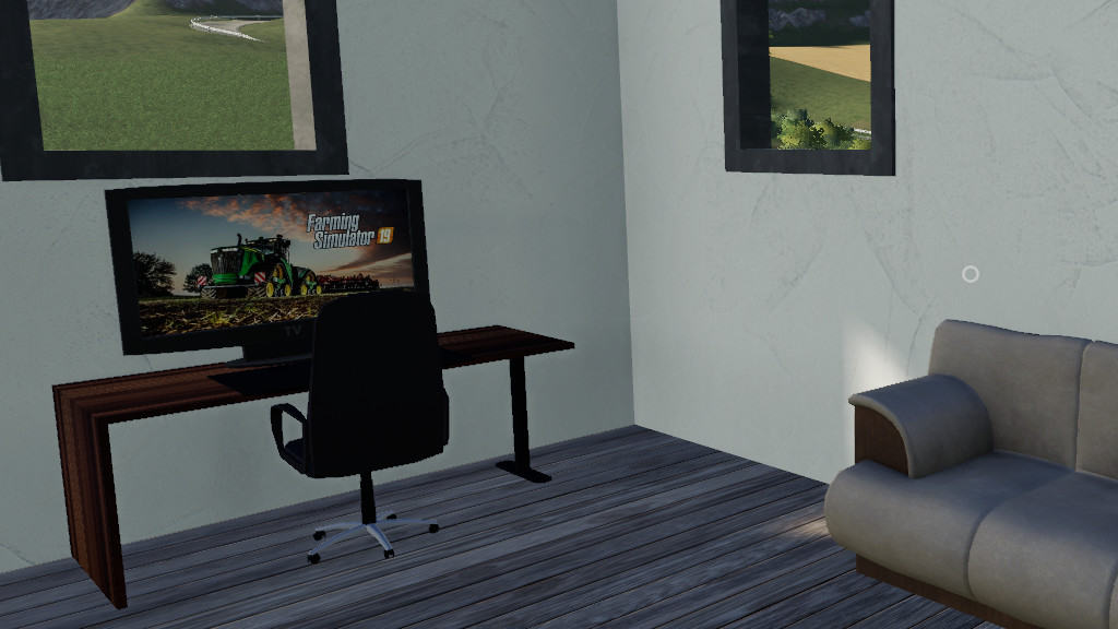 Мод на телевизоры 1.16 5. Офис FS 19. Офис на ФС 19. Офис для фарминг симулятор 2019. Офис для Farming Simulator 22.