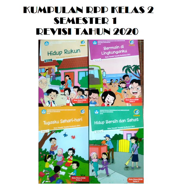 RPP Kelas 2 Tema 4 Subtema 1 Kurikulum 2013 Revisi 2020