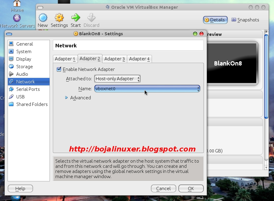 Setting Network di Virtual BOX Ubuntu Tutorial