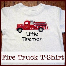 fire truck shirt