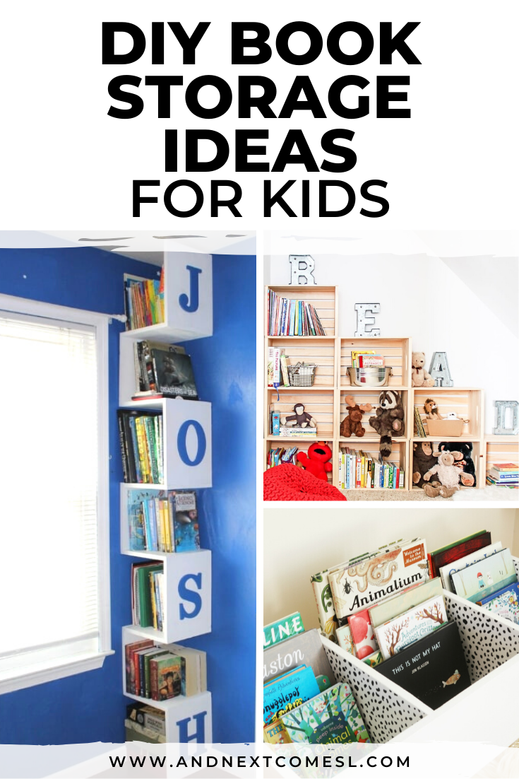 DIY Book Storage Ideas for Kids And Next Comes L Hyperlexia Resources