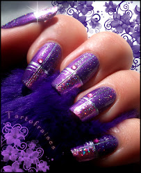 nail nails purple polish colorful designs pink hands manicure lavender latest trends striped tips pourpre desings beauty ng