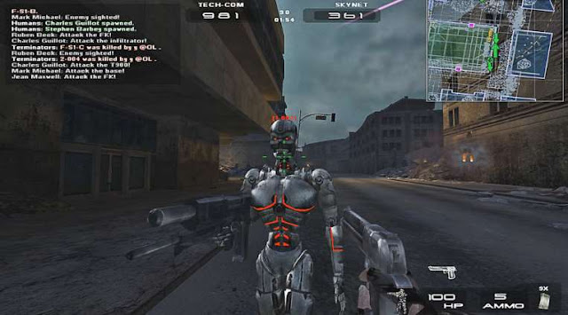 Descargar Terminator 3 War of the Machines PC Full 1-Link EspaÃ±ol