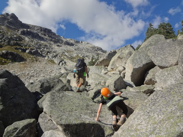 Climbing Granite, Mt. Gandalf, Tolkien Group, BC