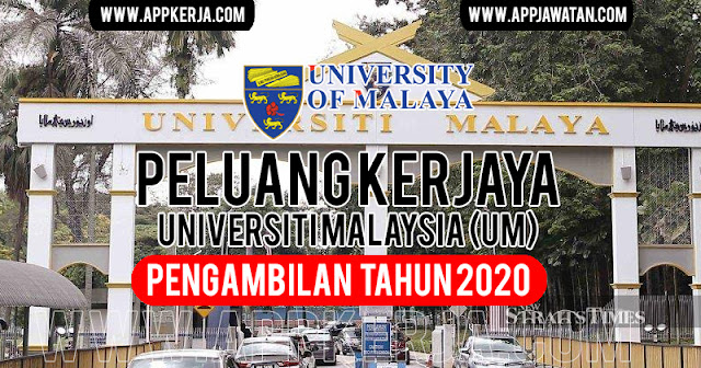 Jawatan Kosong di Universiti Malaysia (UM)