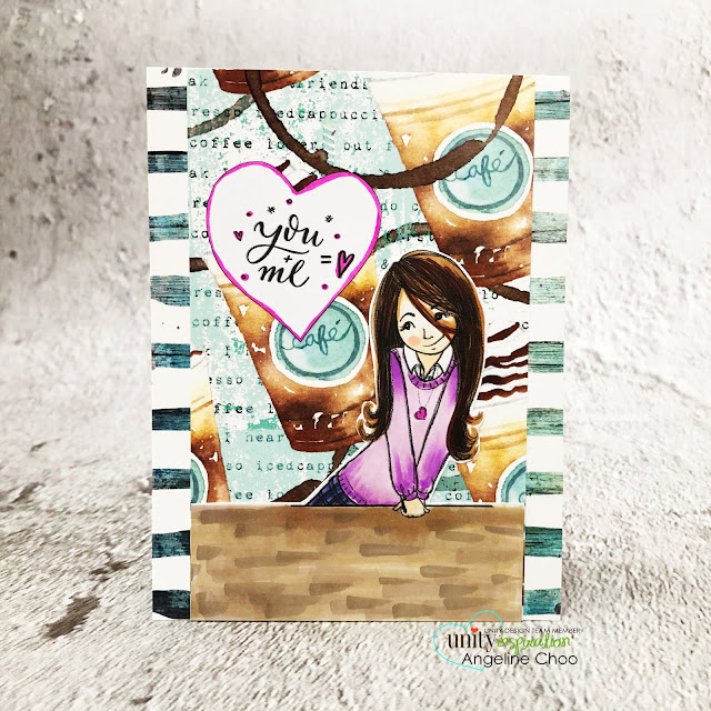 ScrappyScrappy: Cyber Monday with Unity Stamp #scrappyscrappy #unitystampco #stamping #card #cardmaking #youtube #quicktipvideo #cybermonday #coffeelovers #coffeelovingcardmakers #phylisharris #specialtome #copicmarkers #unitystamppaper #youandme