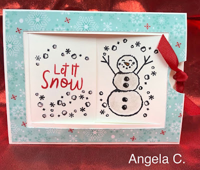 Stampin' Up!, Snowman Season, Let it Snow, www.stampingwithsusan.com, Interactive Card,