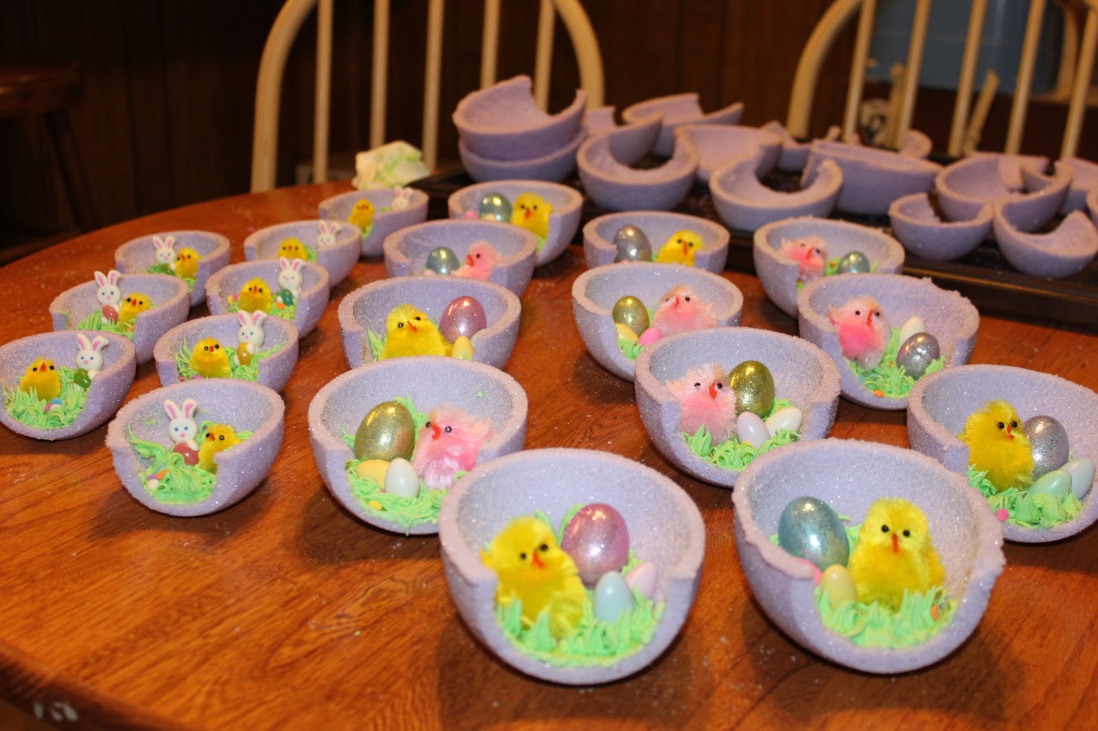The Horton Family Easter Sugar Eggs