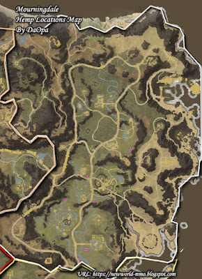 Mourningdale hemp node locations map