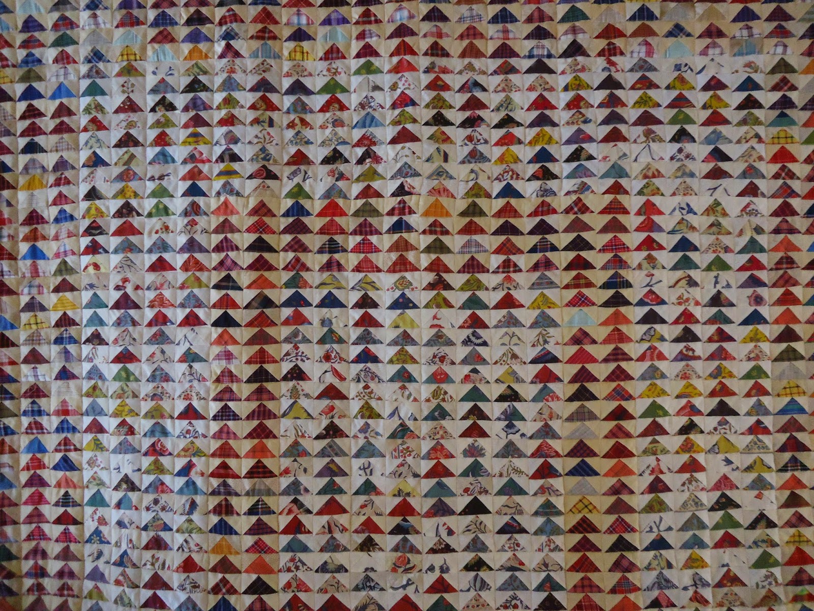 Patricia quilts at home Dutch Quilts in Amsterdam