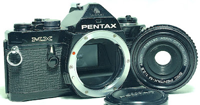 Pentax MX 35mm SLR (Black) Body #495, SMC Pentax-M 40mm F2.8 #495