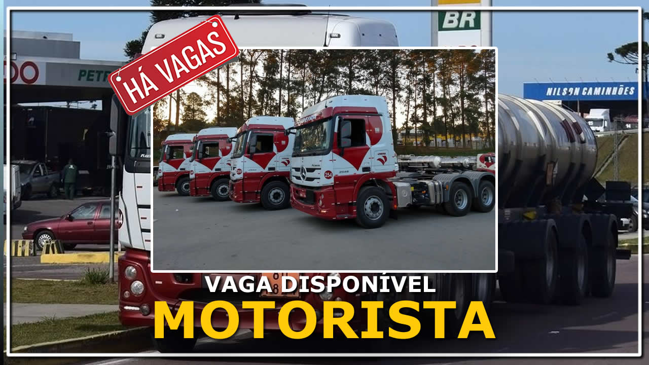 vaga para motorista