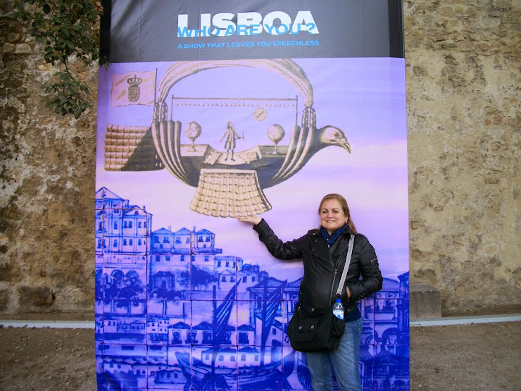 a "passarola" sobre Lisboa