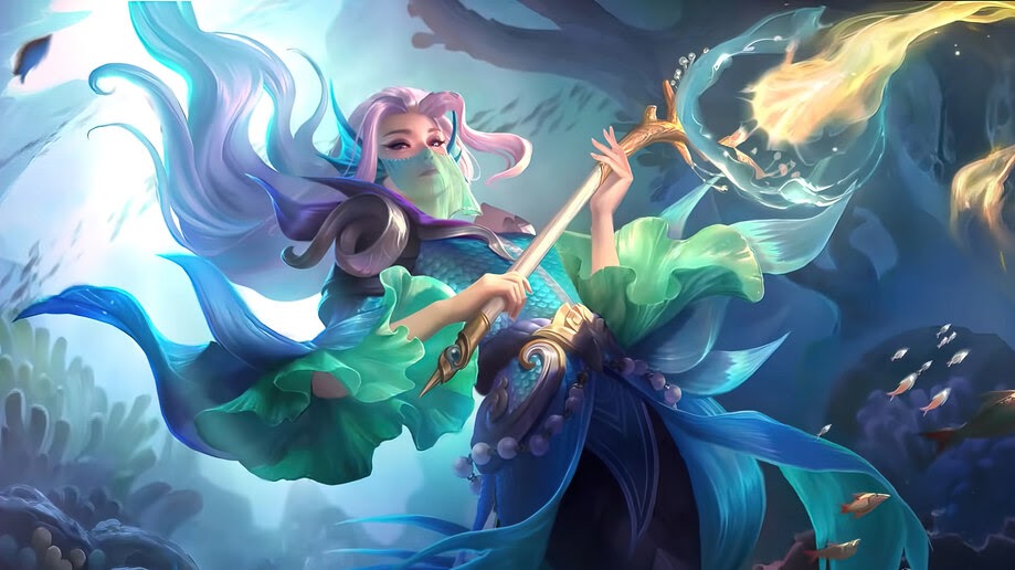 Luo Yi Siren Priestess Mobile 4K #9961a Wallpaper