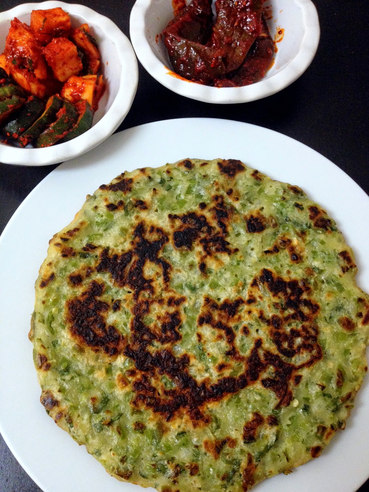 Keep the Peas KOREAN GREEN PEPPER PANCAKE GOCHUJEON
