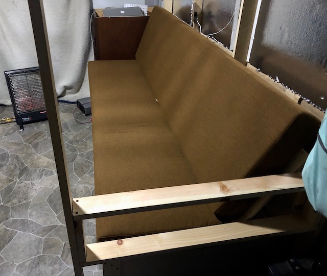 The Adventures of Tioga and George: Bench Seat Cushions