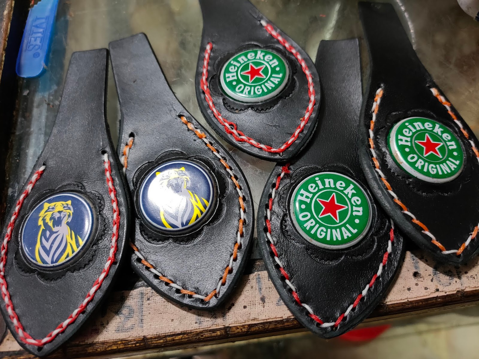 A Sailor's Leather Rattling Key Fobs 😁