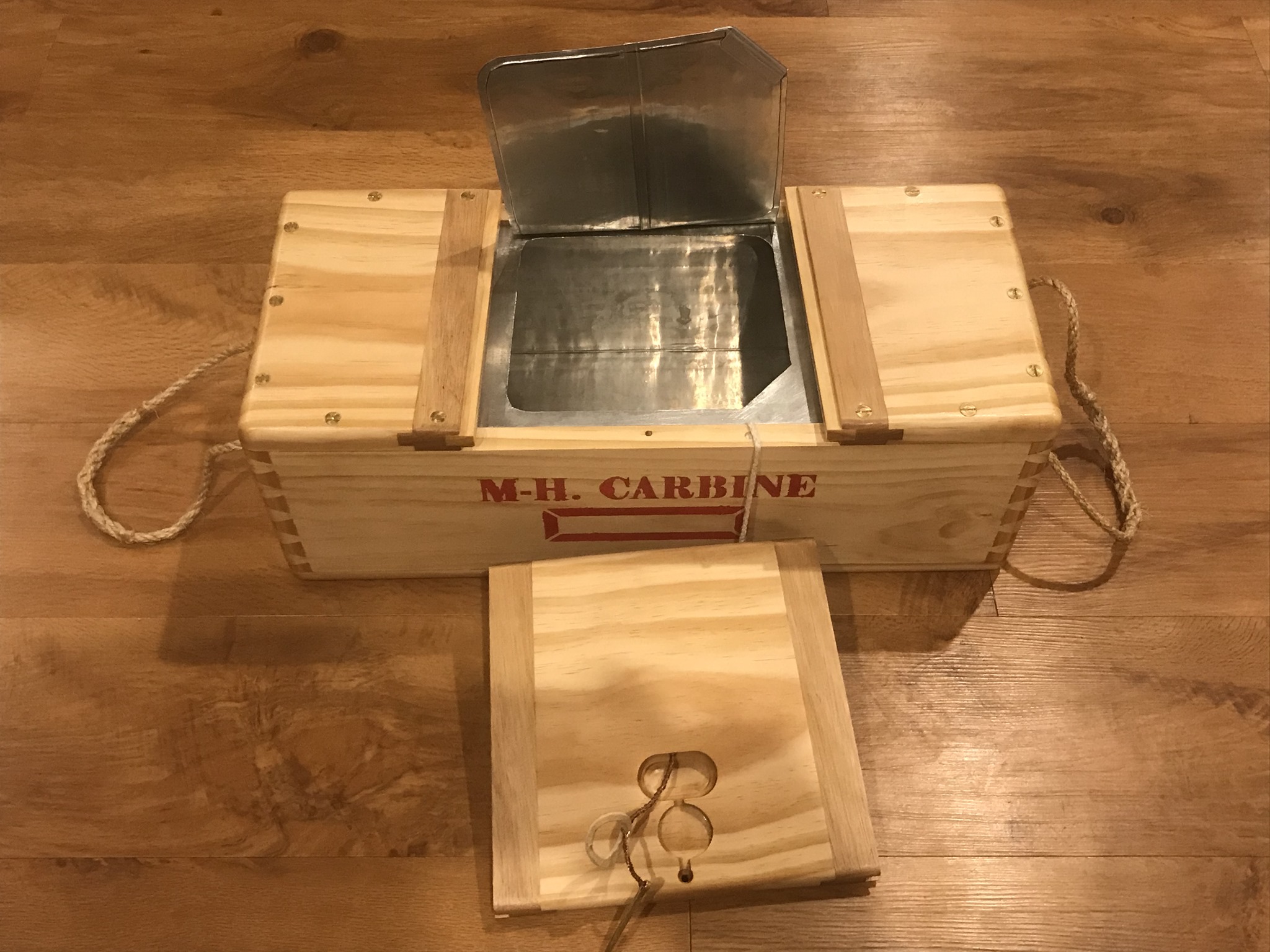 Sands of Soudan MartiniHenry rifle slings, and ammunition boxes