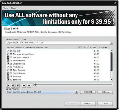  برنامج نقل الملفات الصوتية من السي دي والدي في دي إلى الكمبيوترSoft4Boost Any Audio Grabber 1111-min
