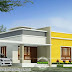 2 bedroom flat roof 1195 sq-ft house plan