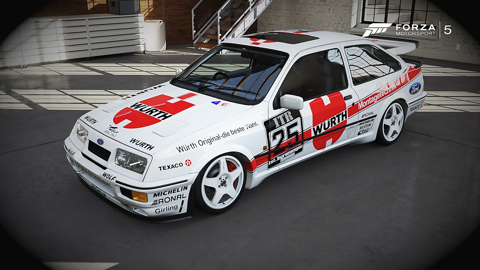 Vip Rc Body Ford Sierra Cosworth Rs500