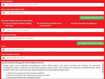 Featured image of post Registrasi Smartfren Daftar nik nomorkk dan kirim ke 4444