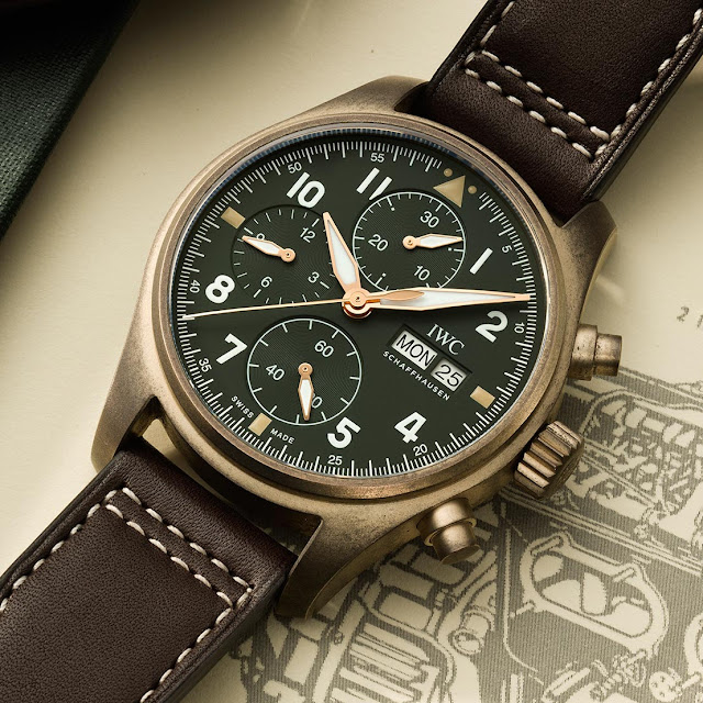 Pre-SIHH 2019: IWC - New Pilot's Watch Spitfire models | Time and ...