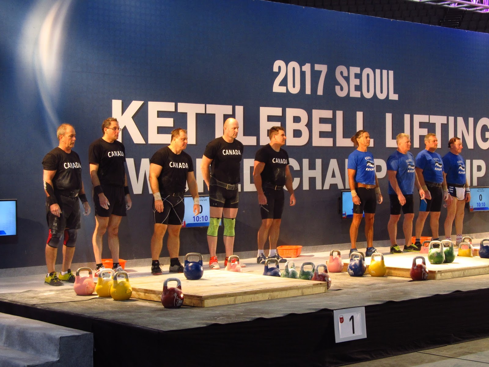 TEAM CANADA Kettlebell 2018 Championship Canada's SILVER MEDAL Veteran