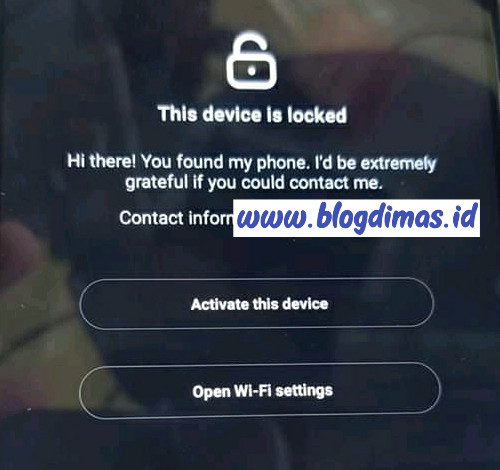 This Device Is Locked Di HP Xiaomi This Device Is Locked Di HP Xiaomi