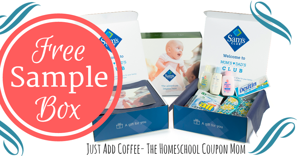 Free Sam's Club Baby Sample Box!!! JustAddCoffee The Homeschool
