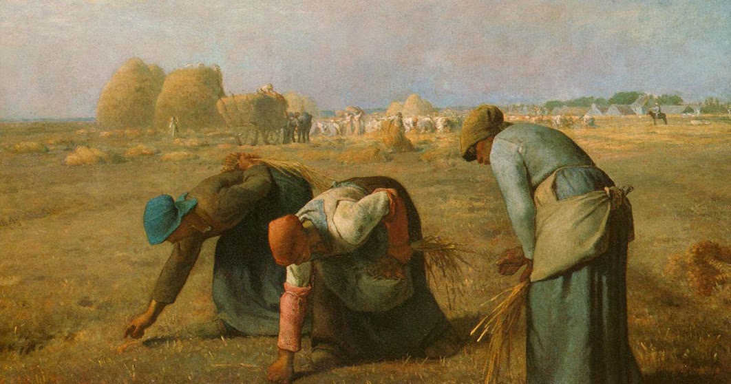El arte no es helarte Millet Las espigadoras