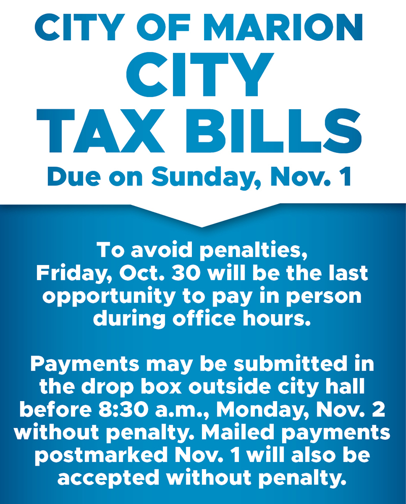 The Press Online City property taxes due before Sunday