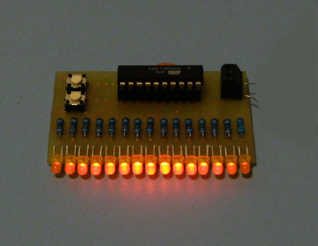 Rangkaian Lampu Led Berjalan Menggunakan Ic Ne555 Dan Ic 4017b