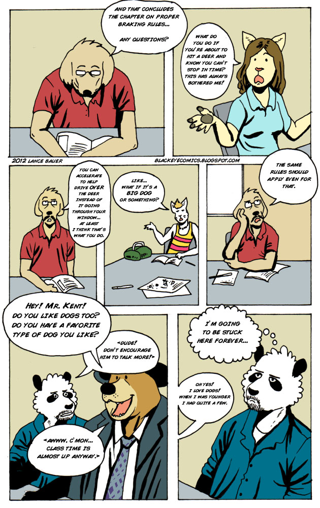 Black Eye Comics: March 2012