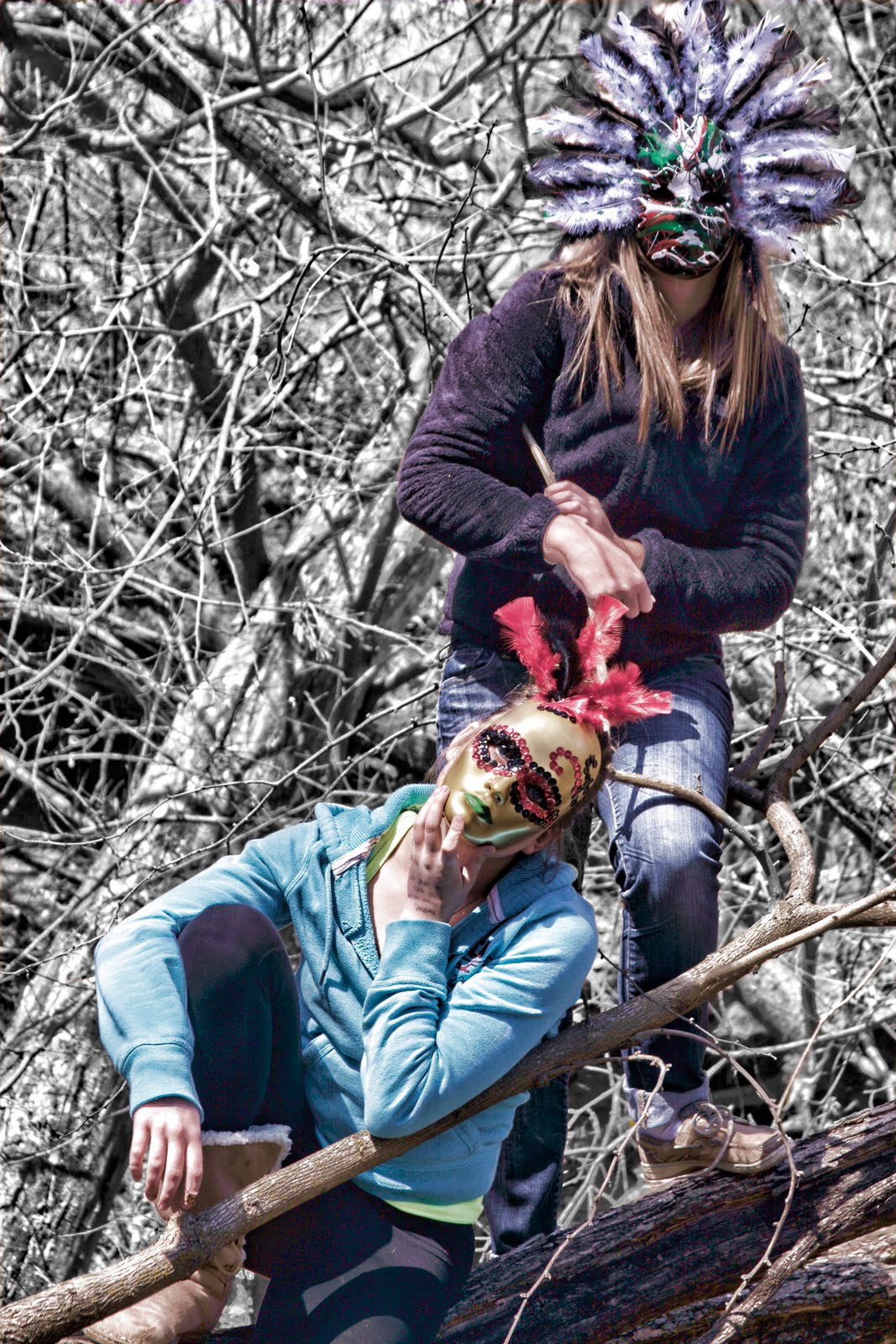 Mr. Smith's "Lord of the Flies" Masks in Nature