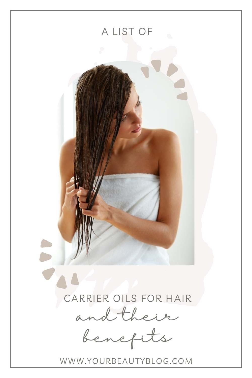 List of Carrier Oils for Hair and Their Benefits + Printable PDF Chart